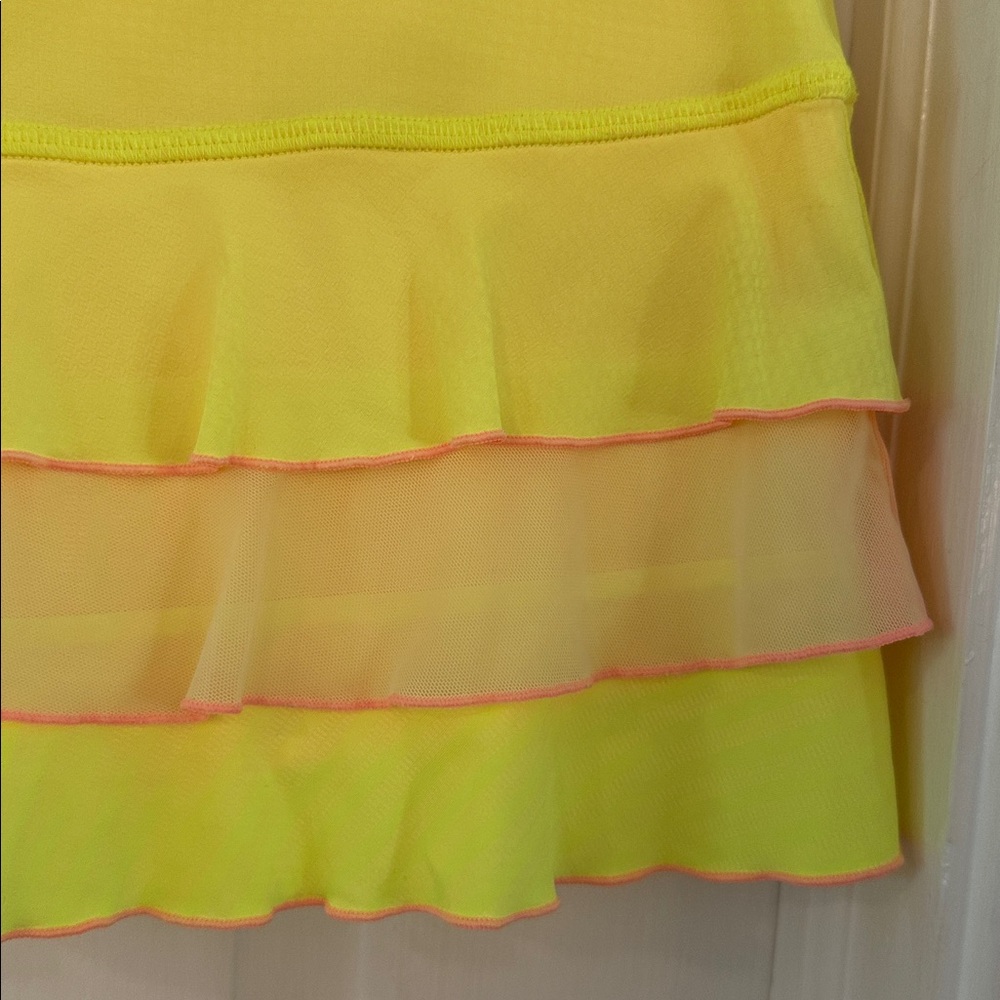 Nwot Sofibella Yellow & Orange Polyester & Spande… - image 6